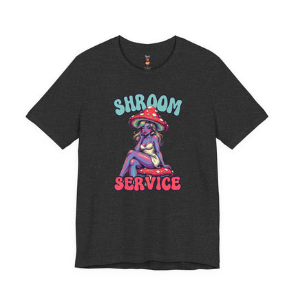 SHROOM SERVICE T-Shirt Provocative Seductive Sexy Cartoon Tee