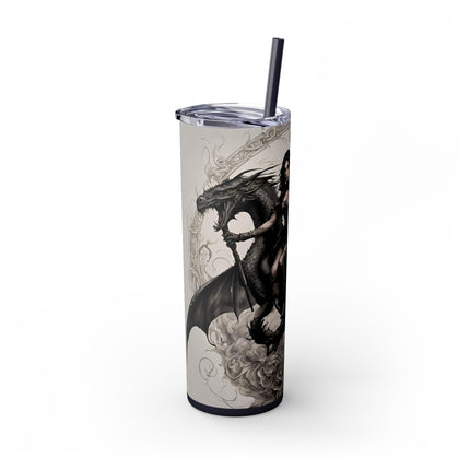 GOTHIC MEDIEVAL UNDEAD BEAUTY DARK FANTASY DRAGON Tumbler