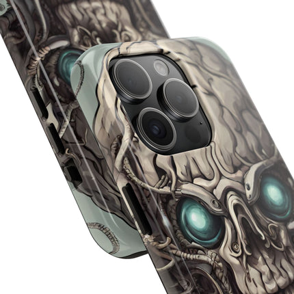 ALIEN IRON TENTACLED SKULL Phone Case