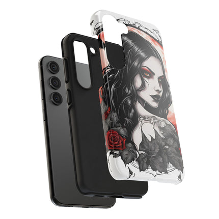 VAMPIRESS UNDER THE BLOOD MOON Phone Case