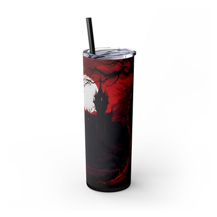 A JOURNEY INTO HORRID EVIL - Video Game Inspired Skinny Tumbler
