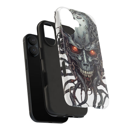 TENTACLED METAL ALIEN SKULL Phone Case