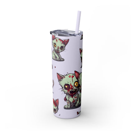 ZOMBIE KITTIES Skinny Tumbler - Mutated Kitten Zombies Insulated Cup