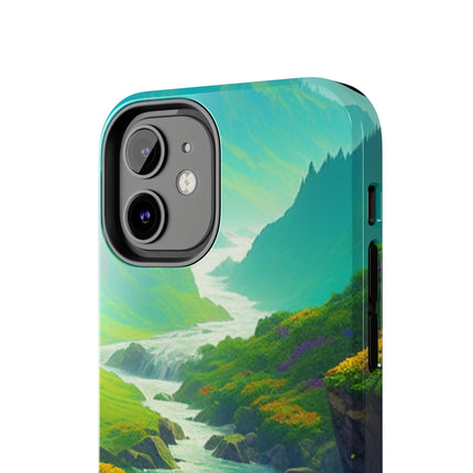 RIVER SPRING FLOWER VALLEY Phone Case