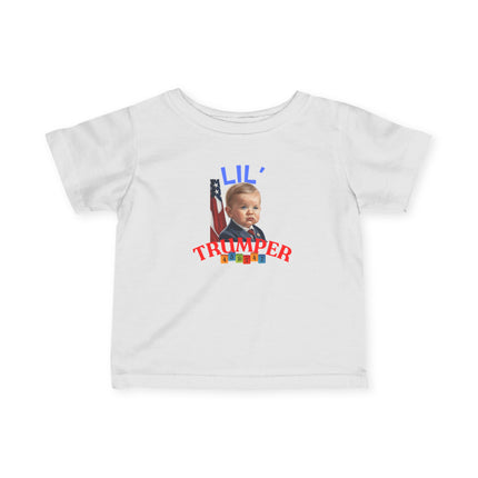 LIL' TRUMPER Baby Trump Infant T-Shirt - Funny Political Baby Tee