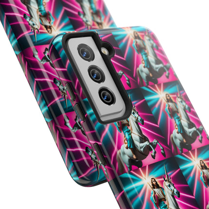 JESUS RIDES AGAIN Phone Case
