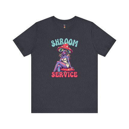 SHROOM SERVICE T-Shirt Provocative Seductive Sexy Cartoon Tee