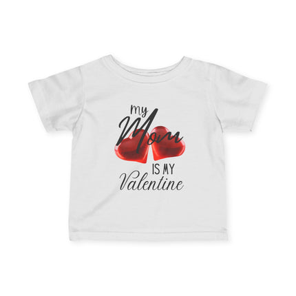 Valentines Day Gift for Mom and Son or Daughter Shirt, Toddler Heart Valentine Child Tee, Cute Love Kids Short Sleeve Tshirt