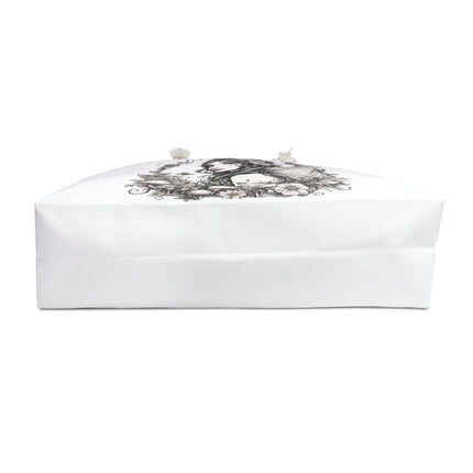 Flower Fantasy Butterfly Fairy Travel Gift Bag, Mushroom Flower Garden Princess Maiden Weekend Bag, Mystical Beauty Tote