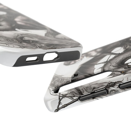 DRAGON AND MORPHING REPTILIAN BEAUTY Phone Case