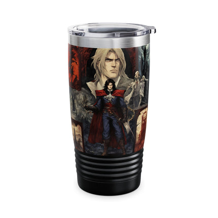 A LEGEND RISES IN THE LEGACY OF HIS FATHER Tumbler - Video Game Inspired Collage Cup