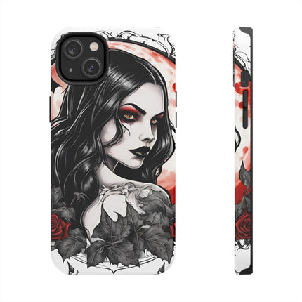 VAMPIRESS UNDER THE BLOOD MOON Phone Case
