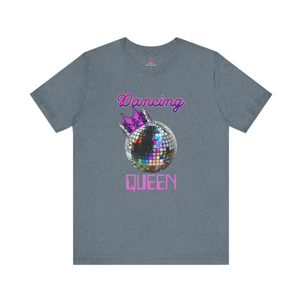 DANCING QUEEN 70's Disco Era T-Shirt - Retro Groovy Music Tee