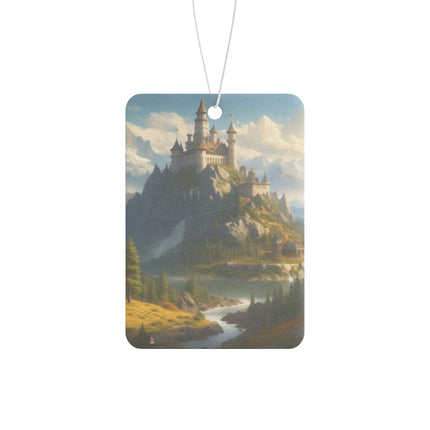Medieval Castle Lands Car Air Freshener