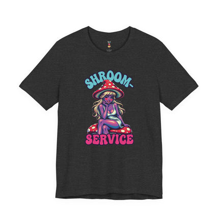 SHROOM SERVICE T-Shirt Provocative Seductive Sexy Cartoon Tee