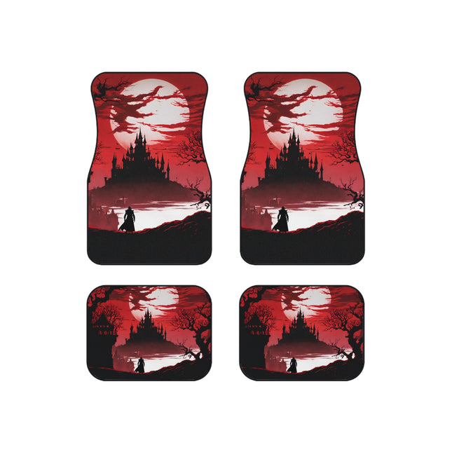 THE MOON ITSELF CAN DEVOUR THE NIGHT Video Game Inspired Car Mats