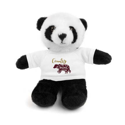 COUNTRY MAMA BEAR Stuffed Animal Teddy with Tee