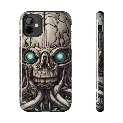 ALIEN IRON TENTACLED SKULL Phone Case