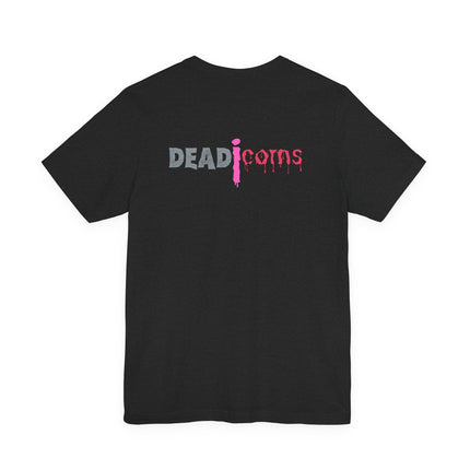 DEADiCORNS Original ARToXxicated INKx Series T-Shirt - Zombie Unicorn Art Tee