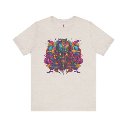 EVIL AWAKENING T-Shirt - Graffiti Skull Street Art Tee