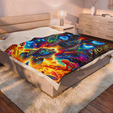ANUBIS Psychedelic Blanket
