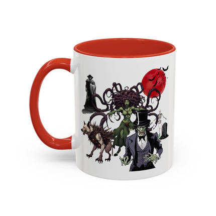 Embrace The Cursed Night Monster Coffee Mug