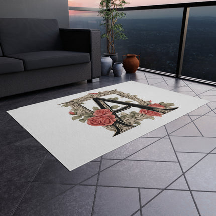 LETTER A Outdoor Rug