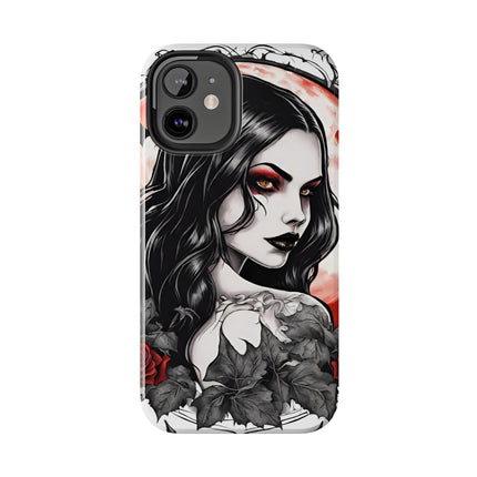 VAMPIRESS UNDER THE BLOOD MOON Phone Case