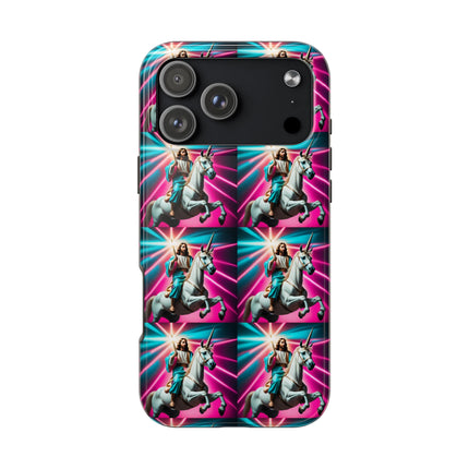 JESUS RIDES AGAIN Phone Case