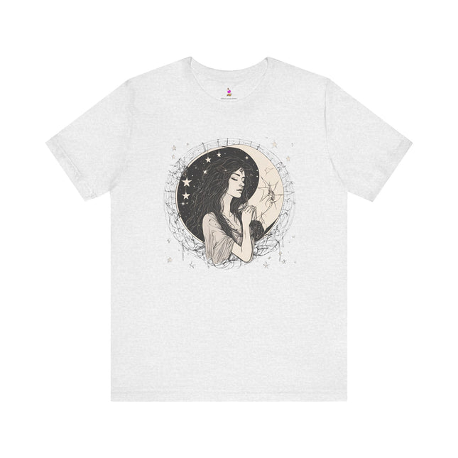 MOON GODDESS T-Shirt - Mystical Lunar Feminine Divine Art Tee