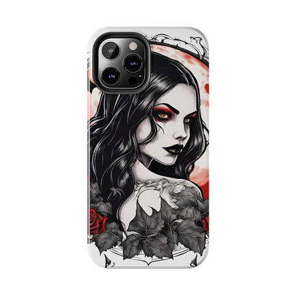 VAMPIRESS UNDER THE BLOOD MOON Phone Case