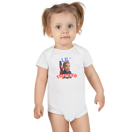 Baby Onesie, Lil Trumper President Trump Supporter Baby Onesie, Trump Baby Outfit, Political Supporter Onesie, Patriotic Baby Clothes,