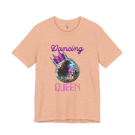 DANCING QUEEN 70's Disco Era T-Shirt - Retro Groovy Music Tee