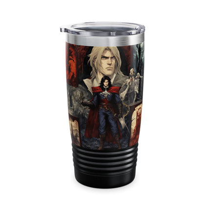 A LEGEND RISES IN THE LEGACY OF HIS FATHER Tumbler - Video Game Inspired Collage Cup