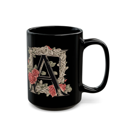 CUSTOM Personalized Letter O and Name Coffee Cup | Mom, Grandma, Aunt Gift