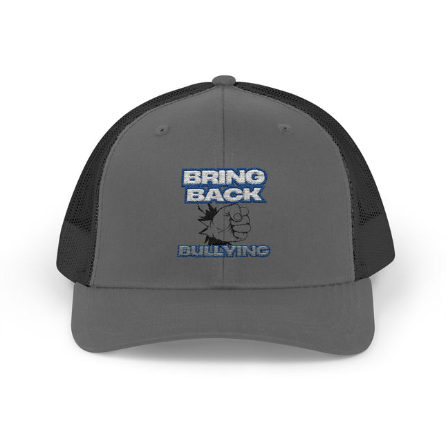 Bringing Back Bullying Snapback Trucker Cap, Adjustable Casual Hat, Anti-Bullying Awareness Gift, Unisex Cap for Teens, Summer Style