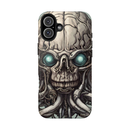 ALIEN IRON TENTACLED SKULL Phone Case