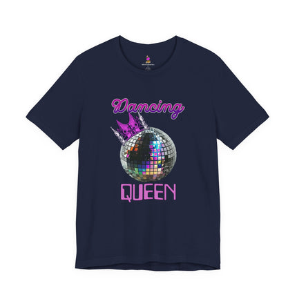 DANCING QUEEN 70's Disco Era T-Shirt - Retro Groovy Music Tee