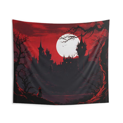 A JOURNEY INTO HORRID EVIL Video Game Inspired Wall Tapestry
