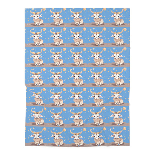 Capricorn Baby Swaddler, Astronomy Goat Changing Blanket, Cute Starry Sky Newborn Baby Shower Gift, Boys Infant Swaddle Cover