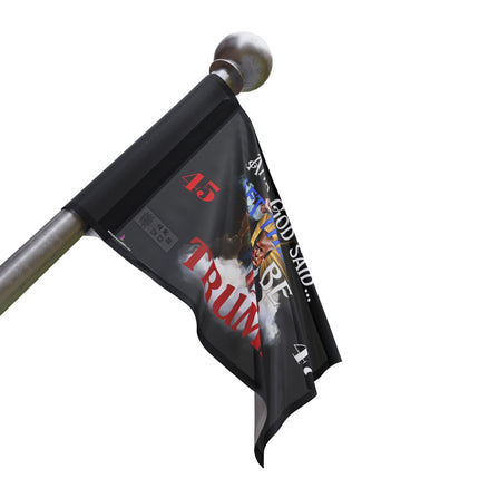 Flag, Patriotic Trump Supporter House Flag, Pro-Trump USA Flag, Political Outdoor Flag, Trump 2024 Flag, Election Season Decor