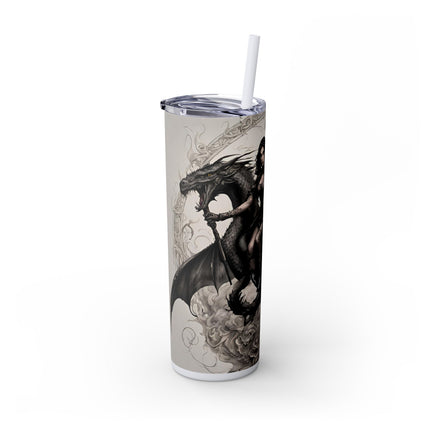 GOTHIC MEDIEVAL UNDEAD BEAUTY DARK FANTASY DRAGON Tumbler