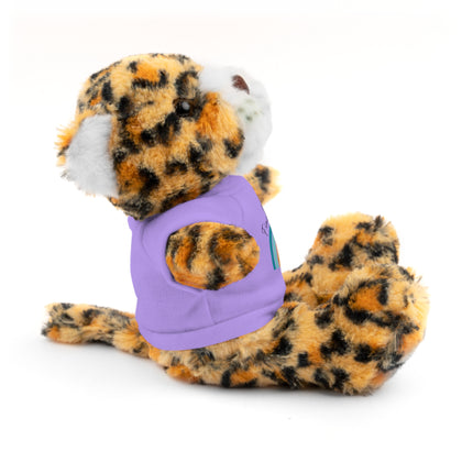 FIND YOUR INNER HAPPY PLACE Inspirational Rainbow Stuffed Animal