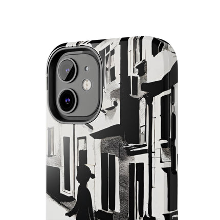 VINTAGE CITY CAT ALLEY WAY Phone Case