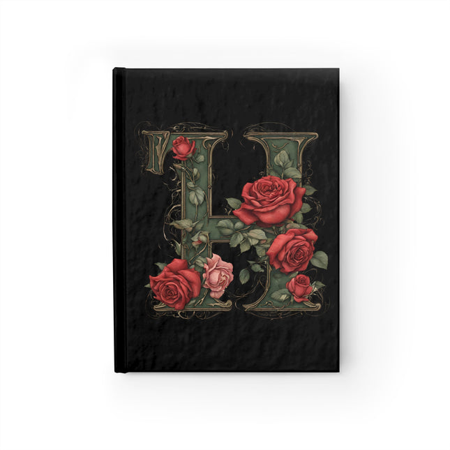 PERSONALIZED LETTER H DIARY Custom Journal