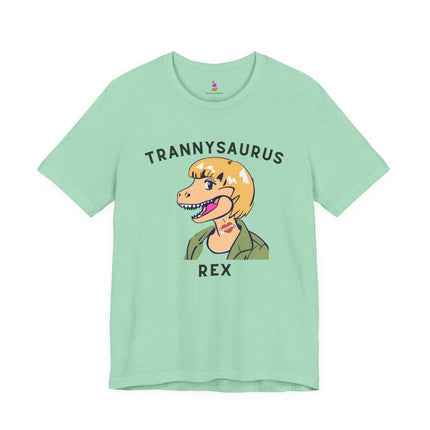 TRANNYSAURUS REX T-Shirt - Funny Dinosaur Parody Humor Tee