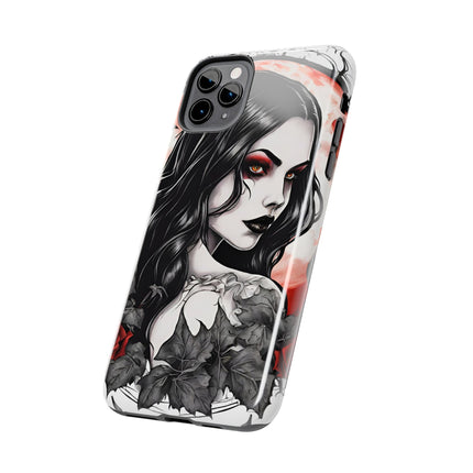 VAMPIRESS UNDER THE BLOOD MOON Phone Case