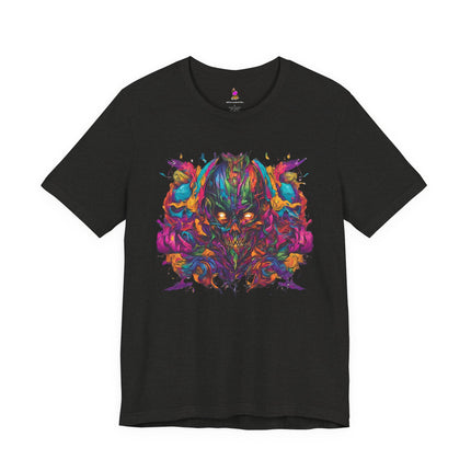 EVIL AWAKENING T-Shirt - Graffiti Skull Street Art Tee