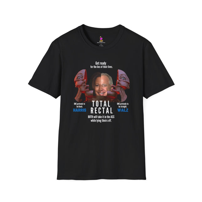 TOTAL RECTAL (Version 2) HARRIS WALZ Total Recall 90's Spoof Movie Shirt