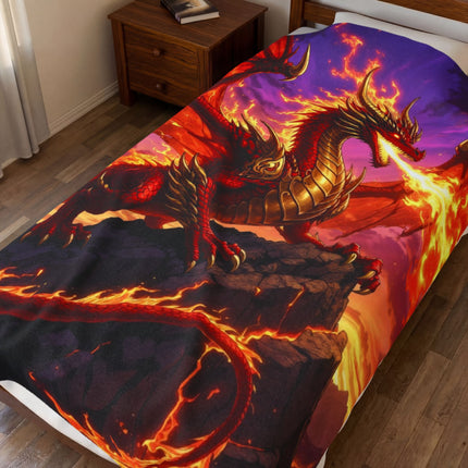 CLASSIC FIRE DRAGON Blanket